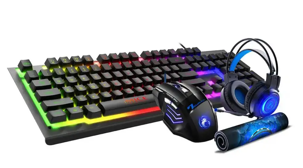 Pack Clavier, Souris, Casque